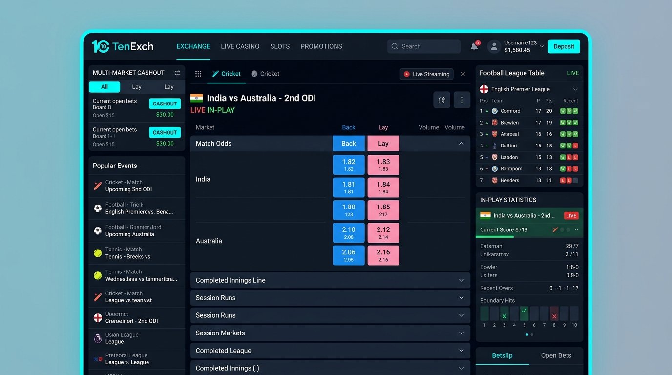 TenExch Mobile View